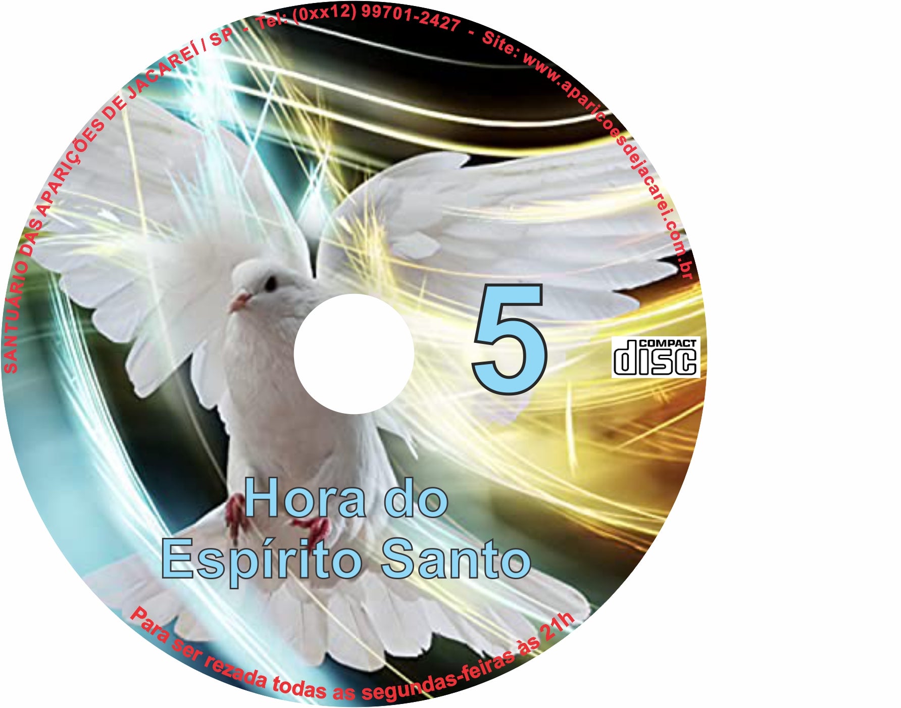 CD Hora do Espírito Santo 5 CD Hora do Espírito Santo 5